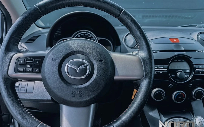 Mazda 2 cena 27500 przebieg: 131186, rok produkcji 2014 z Świebodzin małe 172